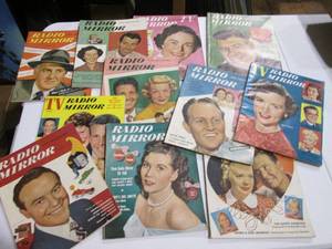 lot 98 image: 1940s and 50s TV Radio Mirror Mag...