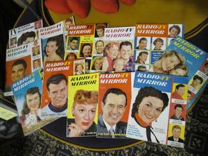 lot 103 image: 1940s and 50s TV Radio Mirror Mag...