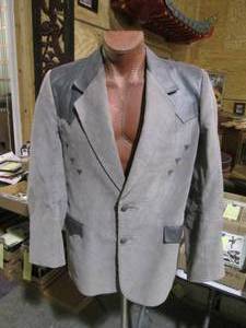 lot 140 image: Mens Pioneer Wear gray corduroy si...