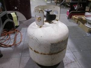 lot 149 image: 20lb empty propane cylinder...