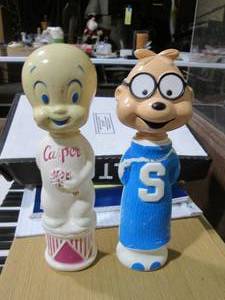 lot 156 image: Vintage soap bottles designed to em...