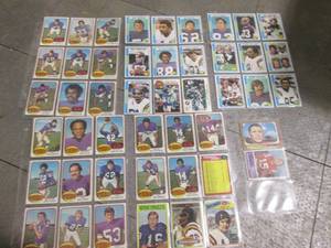 lot 157 image: Topps chewing gum football cards of...