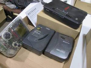 lot 163 image: Vintage Walk-mans, Nintendo Gameboy...