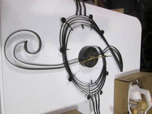 lot 164 image: Vintage Decorative Scrap metal turn...