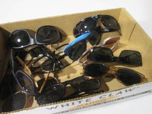 lot 184 image: Flat of assorted Sunglasses and oth...