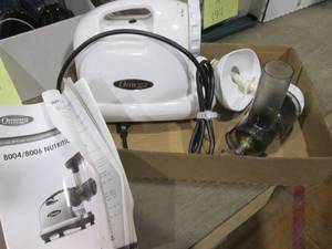 lot 199 image: Omega Nutrition Center food process...