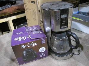 lot 201 image: Mr. Coffee 12-cup programmable coff...