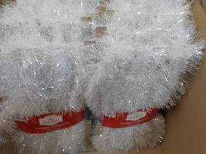 lot 14 image: 8 Holiday Tinsel Garland...
