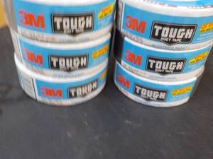 lot 67 image: 6 Rolls 3M Tough Duck Tape 1.88 x ...