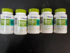 lot 78 image: 5 - 120 Tablet Ct. Melatonin 5 mg ...
