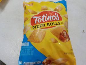 lot 83 image: 48.8 oz Frozen Bag Totitos Pizza R...
