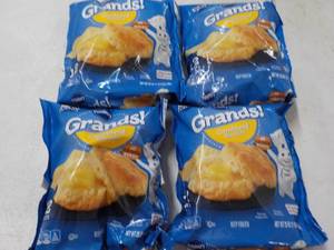 lot 90 image: 4 - 25 oz Frozen Pkgs Pillsbury Gra...