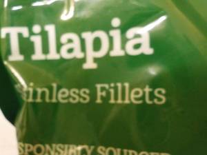 lot 132 image: 3 - 32 oz Bags Frozen Tilapia Skinl...