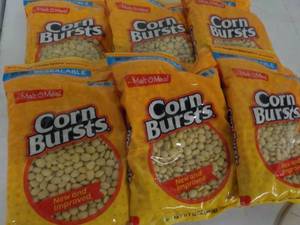 lot 136 image: 6 - 12oz Bags Malt O Meal Corn Burs...