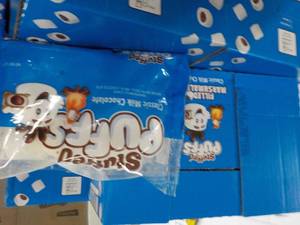lot 140 image: 6 - 8.6 oz Bags Stuffed Puffs Marsh...