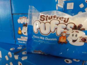 lot 142 image: 6 - 8.6 oz Bags Stuffed Puffs Marsh...