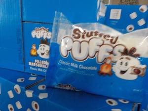 lot 143 image: 6 - 8.6 oz Bags Stuffed Puffs Marsh...