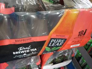 lot 147 image: 18 Pack Pure Leaf Raspberry Brewed ...