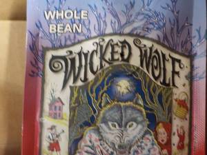 lot 149 image: 6 - 12 oz Bags Whole Bean Wicked Wo...