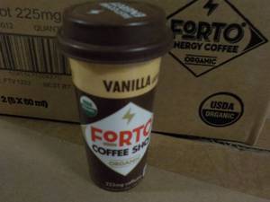 lot 157 image: 3 - 12 ct Boxes Forto Vanilla Latte...
