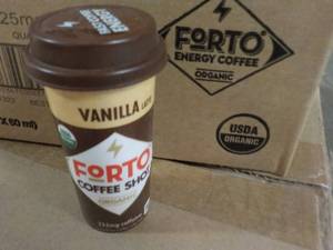 lot 159 image: 3 - 12 ct Boxes Forto Vanilla Latte...