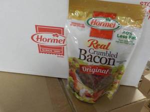 lot 161 image: 12 - 4.3 oz Bags Hormel Real Crumbl...