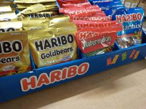 lot 189 image: 20 - 4 oz Bags Haribo Variety...
