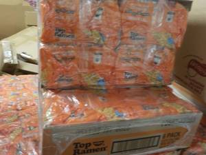 lot 205 image: 2 - 6 pack Trays Top Ramen Chicken ...