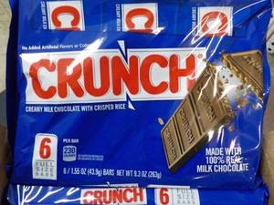 lot 209 image: 12 - 6 ct Pkgs Crunch Milk Chocolat...