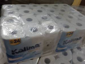 lot 249 image: 96 Rolls Kalima 2 Ply Toilet Paper...