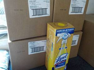 lot 254 image: 4 - 32 ct Boxes Lysol Smart Cleaner...