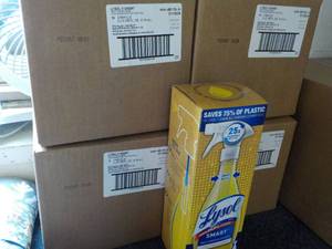 lot 256 image: 4 - 32 ct Boxes Lysol Smart Cleaner...
