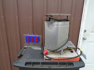Dayton 200000 btu propane construction heater. As shown.