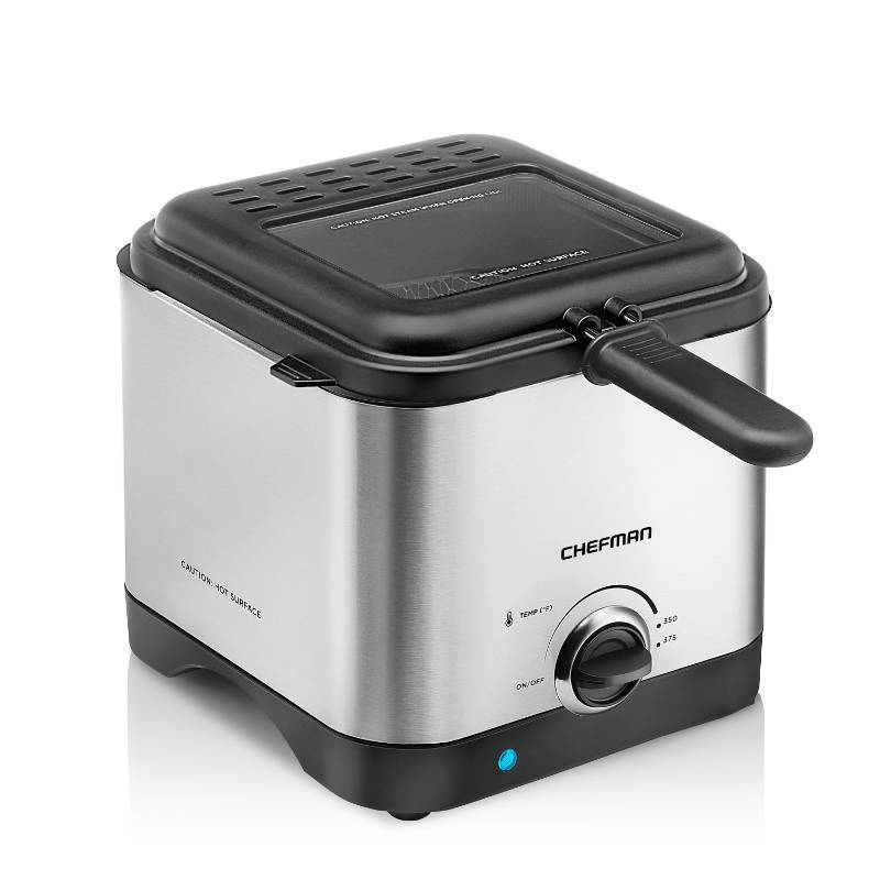 lot 318 image: New  Chefman Fry Guy 1-12-Liter Deep Fryer