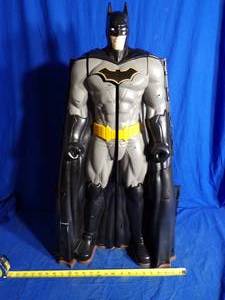 lot 30 image: Batman BatCave Playset - Foldable Carrying Case 34 Tall
