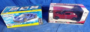lot 56 image: Revell SnapTite 2017 Ford GT Model Kit  2017 Chevrolet Camaro ZL1 Maisto Premiere DC  (Original Boxes)