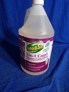 lot 75 image: New OdoBan Professional Series Cleaning 3-in-1 Carpet Cleaner Concentrate, 1 Gallon