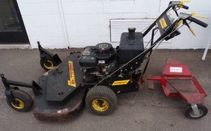 lot 111 image: Goodall 48 inch Walk Behind Mower WITH Kawasaki FC420v Engine