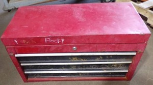 lot 155 image: Miscellaneous Tool Chest and Supplies