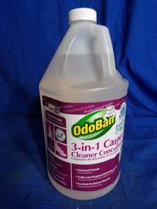 lot 174 image: OdoBan Professional Series Cleaning 3-in-1 Carpet Cleaner Concentrate, 1 Gallon