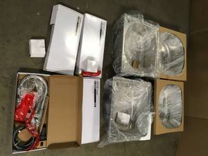 Lot of Sinks and Faucets various conditions   Customer Returns See Pictures