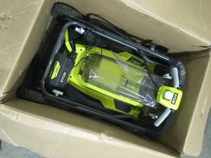 18 inch Cordless Lawn Mower Mulching and Side Discharge Capable Customer Returns See Pictures