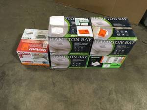 Lot of Assorted  Bathroom Fans Various Models and Conditions  Customer Returns See Pictures