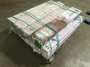 Pallet of Assorted Lifeproof Waterproof Plank Flooring  Customer Returns See Pictures
