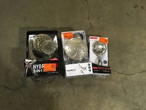 Lot of Shower HeadsVarious Models and Conditions  Customer Returns See Pictures
