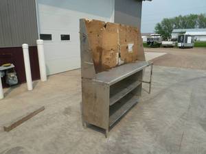 lot 9 image: Stainless Steel Work Bench 8