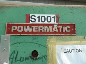 lot 30 image: Powermatic Band Saw Model #87