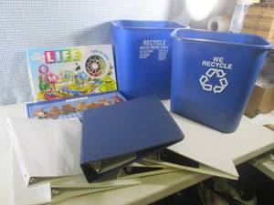 lot 112 image: (CS) 2 Recycle Containers - Board G...