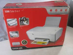 lot 122 image: (EW2) Lexmark X2690 Color 3-In-1 Pr...