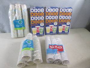 lot 153 image: (EW3) Assorted Bathroom Cups 850 To...